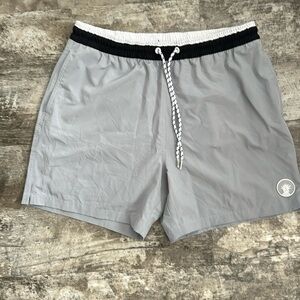 NWOT Chubbies Swim Trunks | Grey, XL, Lined